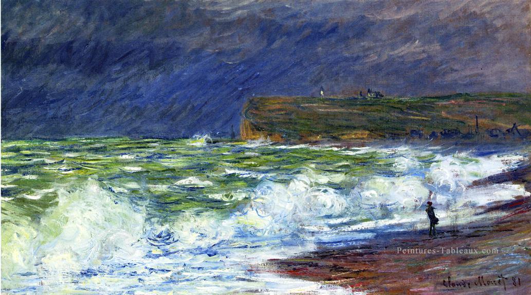 La plage de Fecamp Claude Monet Peintures à l'huile